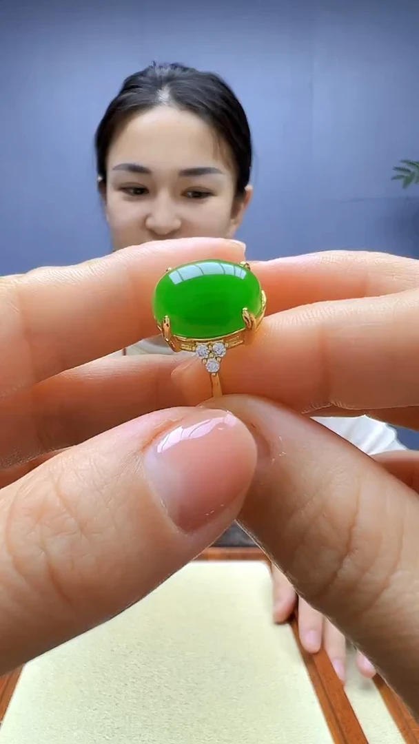 颈饰14K金镶嵌和田玉丹丹diy颈饰