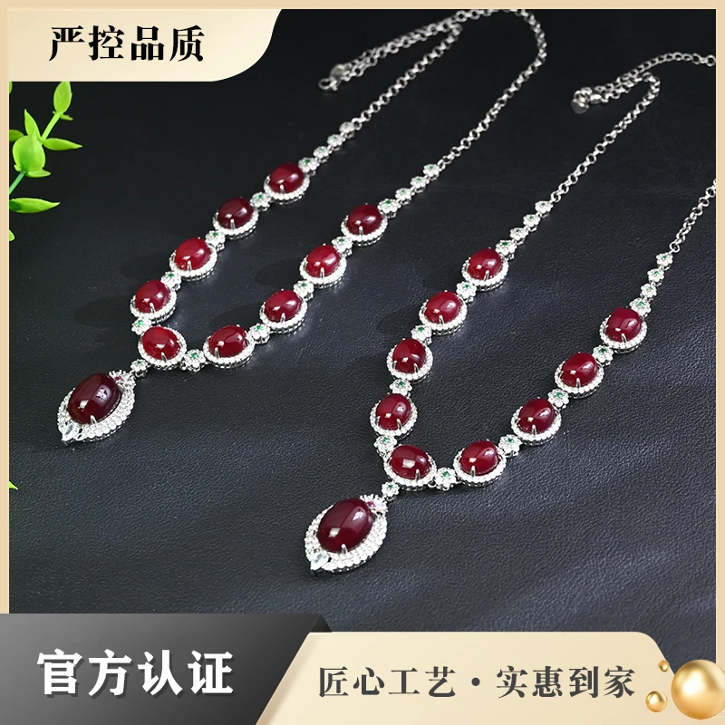 MT1450-精美时尚鸽雪宏设计款玛瑙颈饰-多样性只发一件