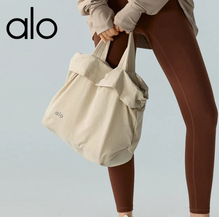 alo专柜大容量手提运动健身包女休闲潮流简约通勤百搭瑜伽单肩包