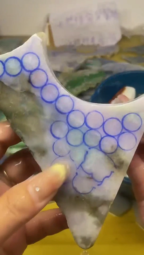 散珠翡翠天然缅甸翡翠A货544