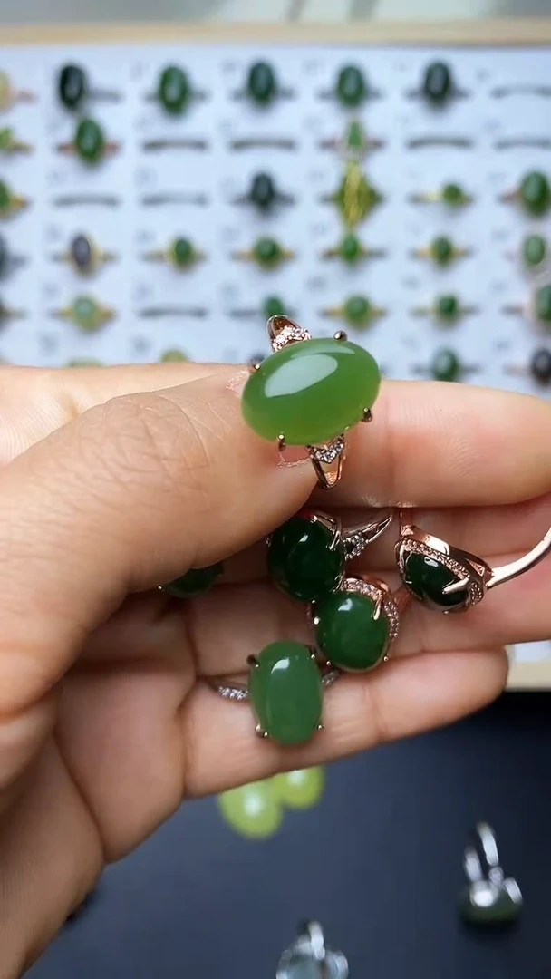 【闪购商品】和田玉戒指未镶嵌1