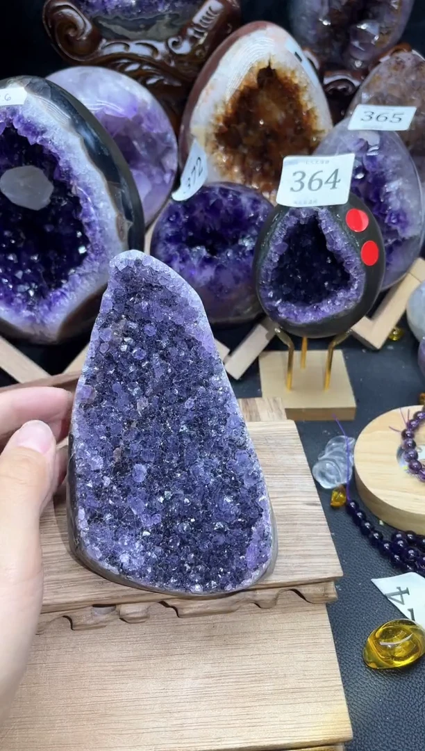 未镶嵌紫晶大型摆件（非配饰）396号摆件
