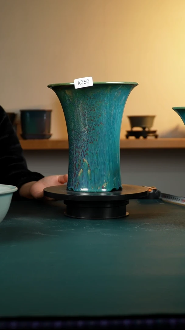 三**走060福利纯手工窑变兰花盆24/22/20/17不退不换