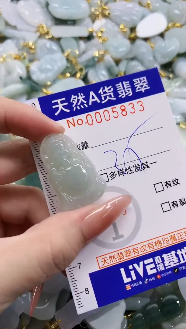 颈饰未镶嵌翡翠天然A货翡翠