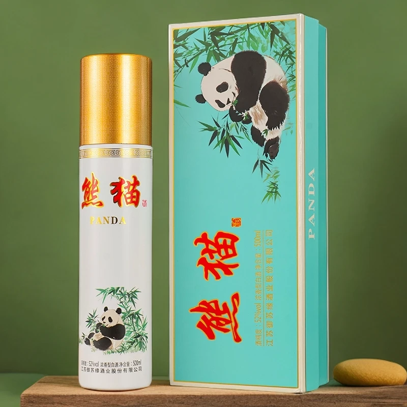 MENGXIANYUAN/梦仙缘熊猫酒 52度浓香型白酒500ml