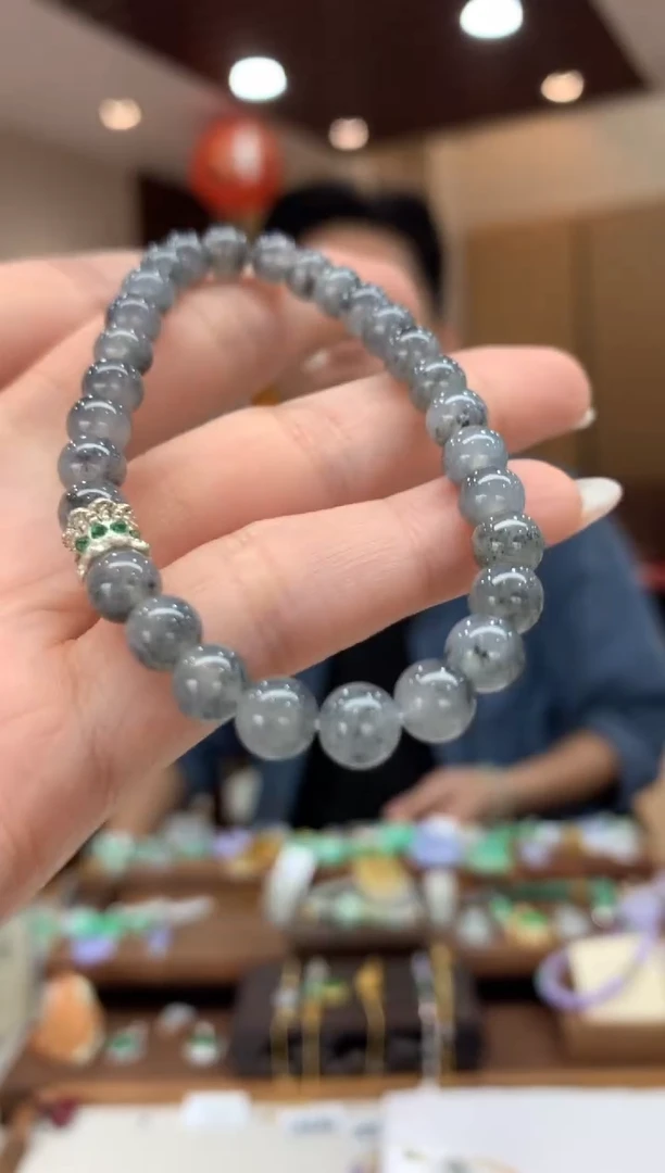 未镶嵌手串翡翠手串