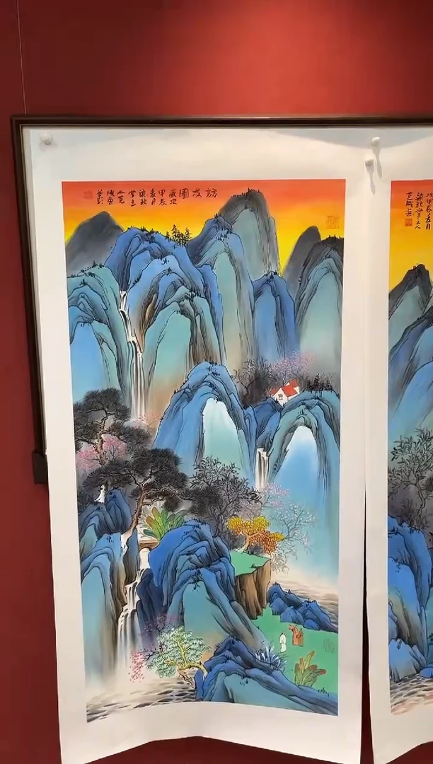 国画李克成专场 国画作品