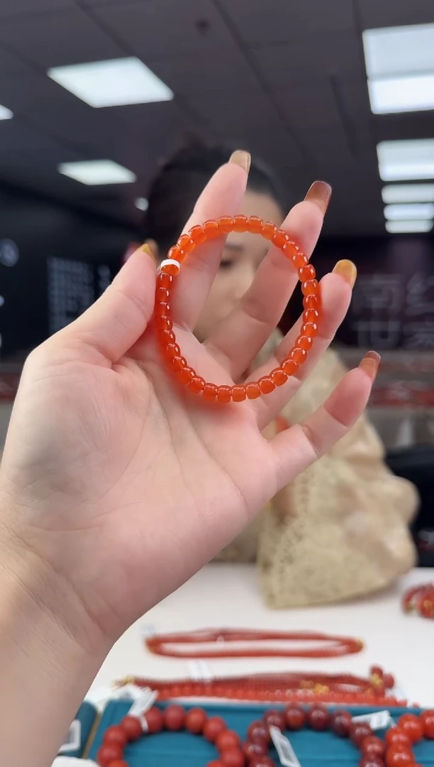 未镶嵌珠串南红玛瑙多样发其一/6/HS243501888