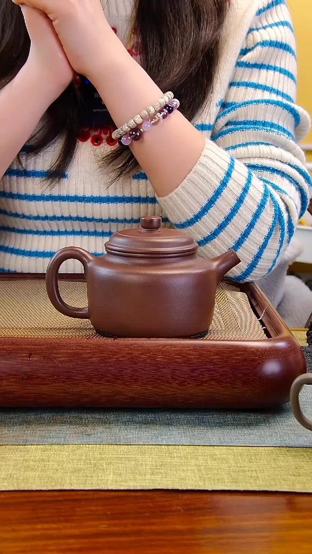 茶壶紫砂徐记福康 原矿紫砂 9