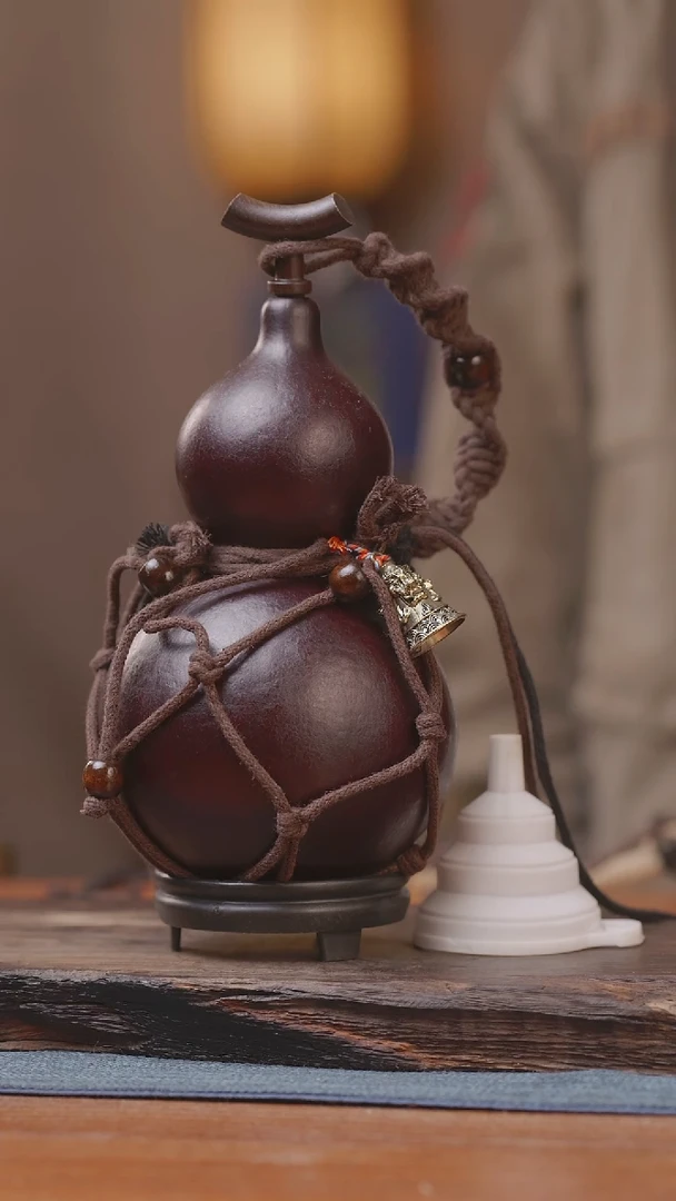 1057号链接精品大漆葫芦防腐防渗装水茶酒