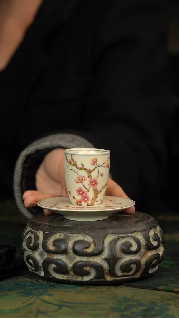 【闪购商品】瓷片初六好物分享@@梅花小杯组