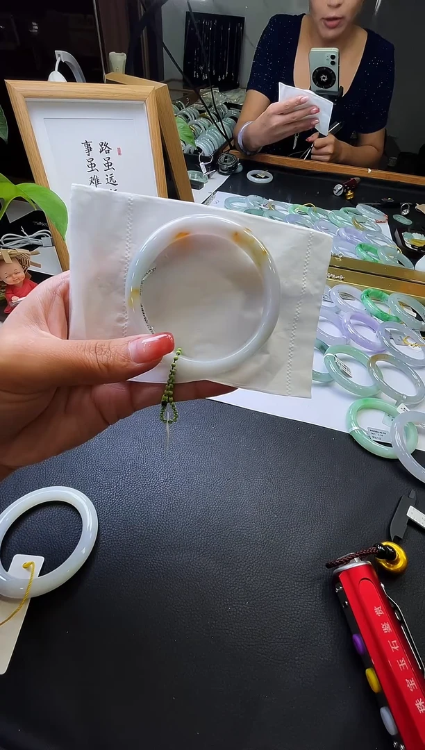 未镶嵌手镯翡翠A货翡翠 7