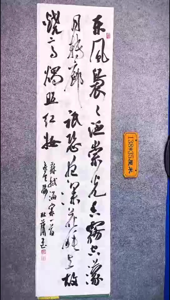 书法114中书协 杜潇书法放漏