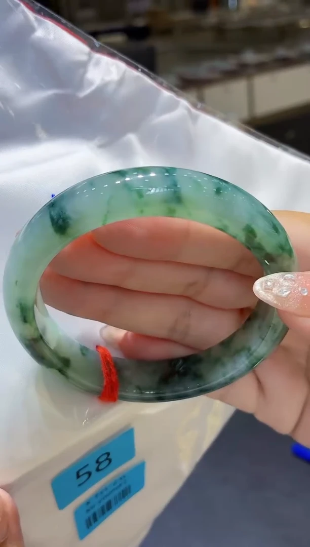 未镶嵌手镯翡翠翡翠手镯58