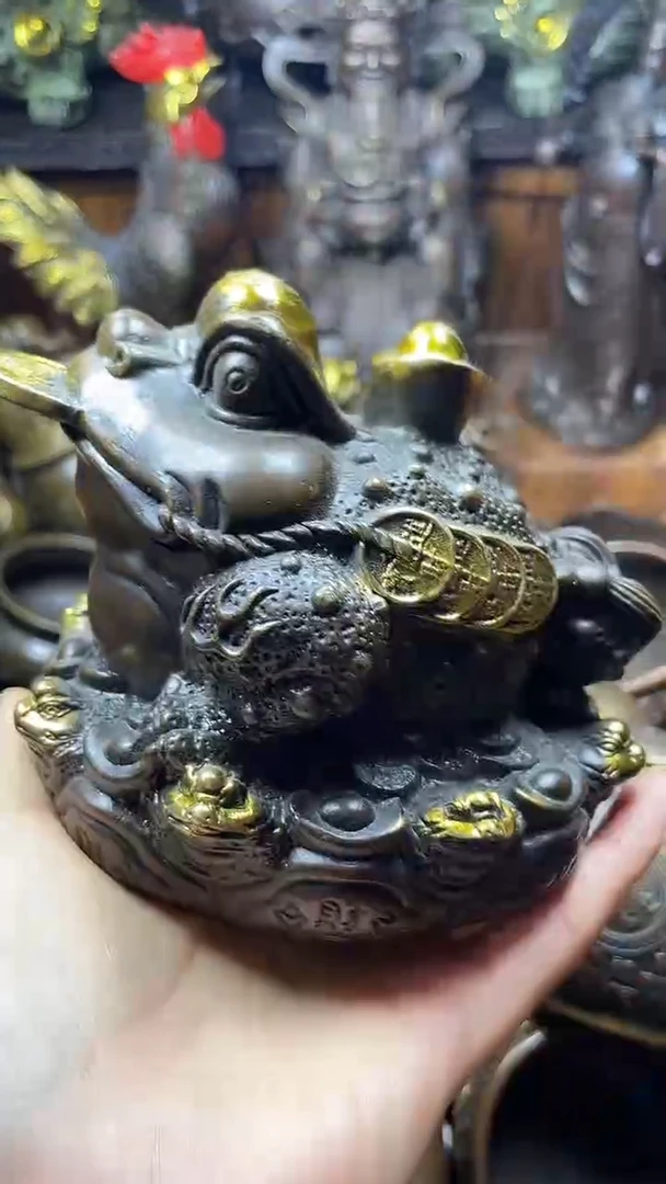 闪购链接，点击下单，有运费险，铜摆件