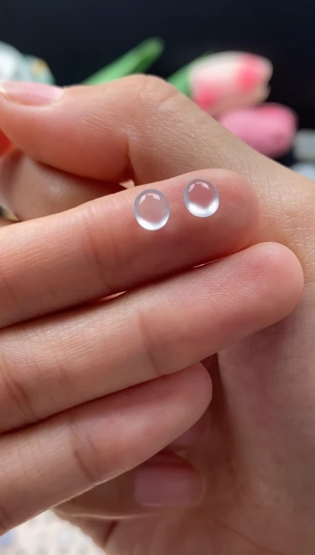 【闪购商品】翡翠颈饰未镶嵌翡翠高冰蛋面