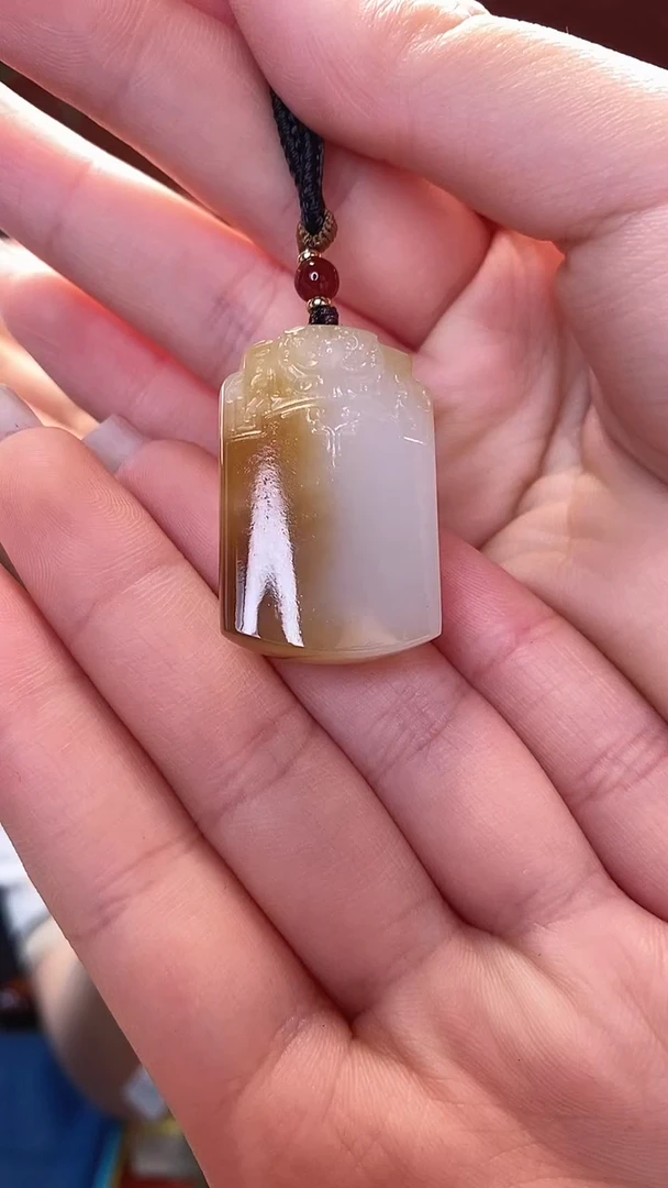 【闪购商品】和田玉挂件未镶嵌攻防兼备