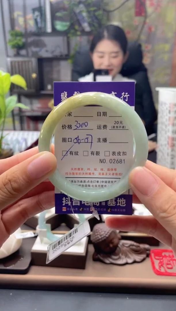 未镶嵌手镯翡翠2681*****