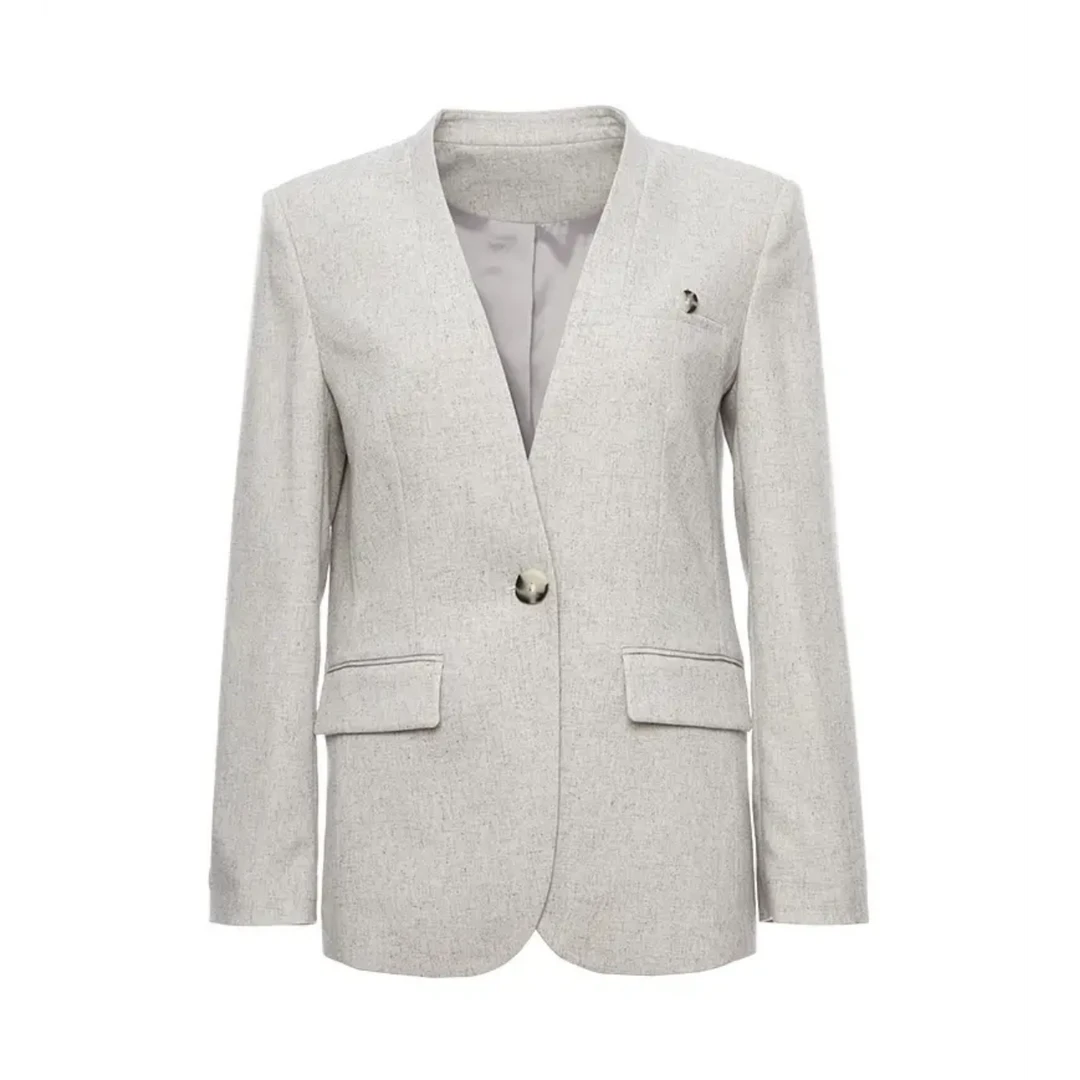 GEJIN/歌锦2025春季新款轻奢时尚西装女士西服上衣9122570119a