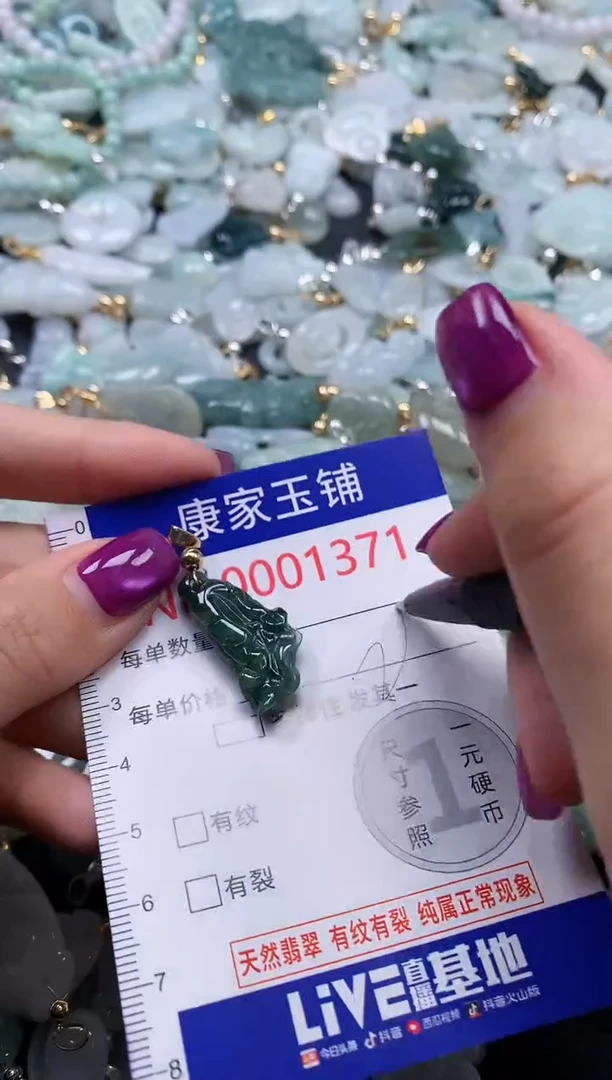 颈饰未镶嵌翡翠1371