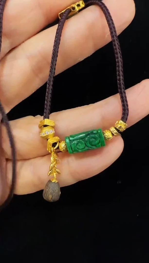 颈饰未镶嵌翡翠国风