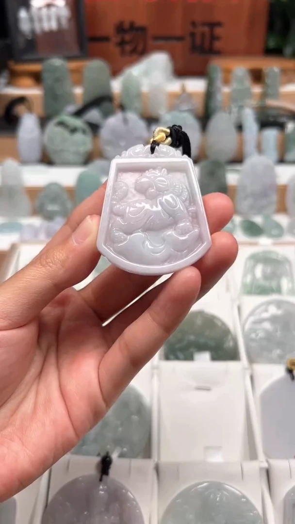 【闪购商品】翡翠颈饰未镶嵌天然A货翡翠1/19/115