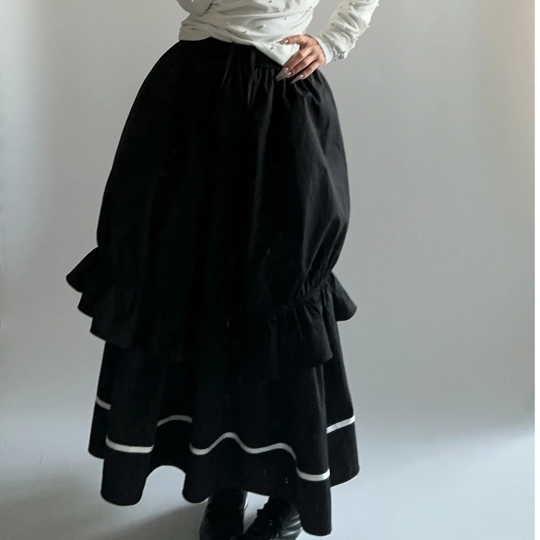 VIVISPLENDID19839#2025春夏运动联名感百搭蓬蓬裙