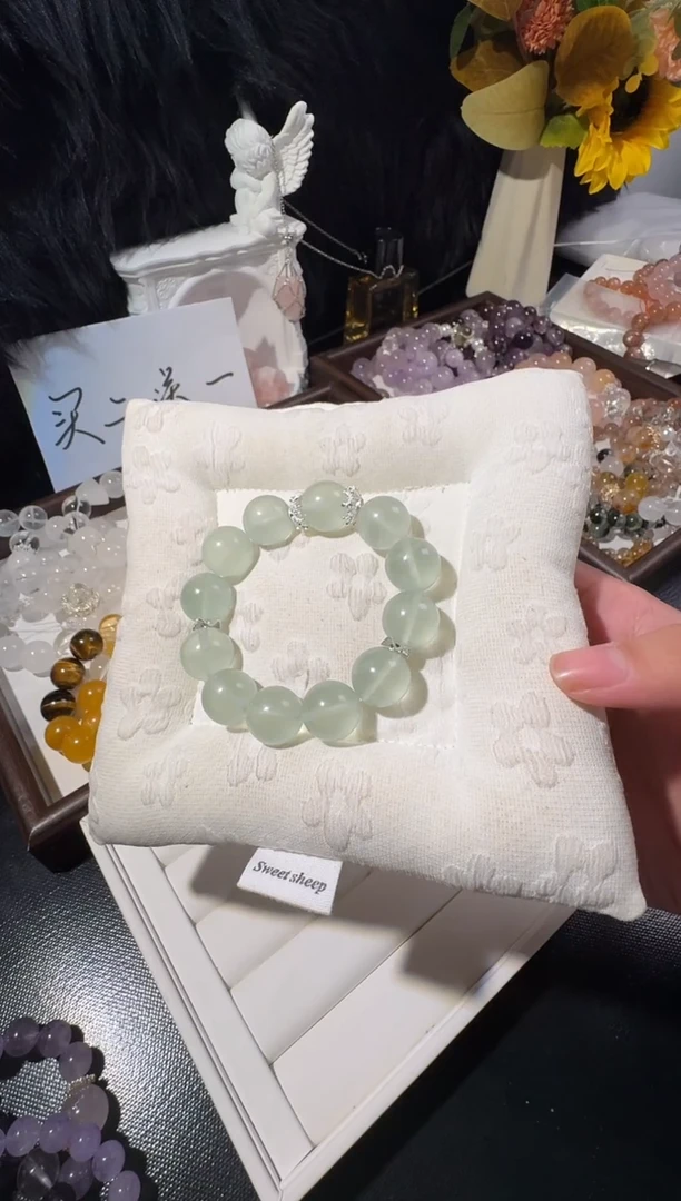 未镶嵌手链水晶渡****.绿水