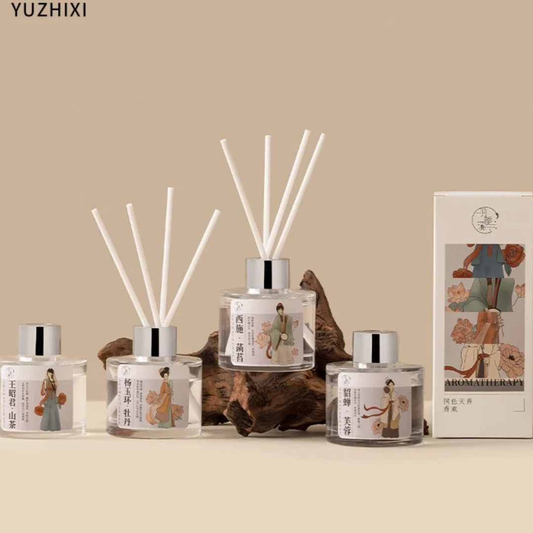 【羽栀溪】四美系列香薰貂蝉王昭君西施杨玉环清香淡雅