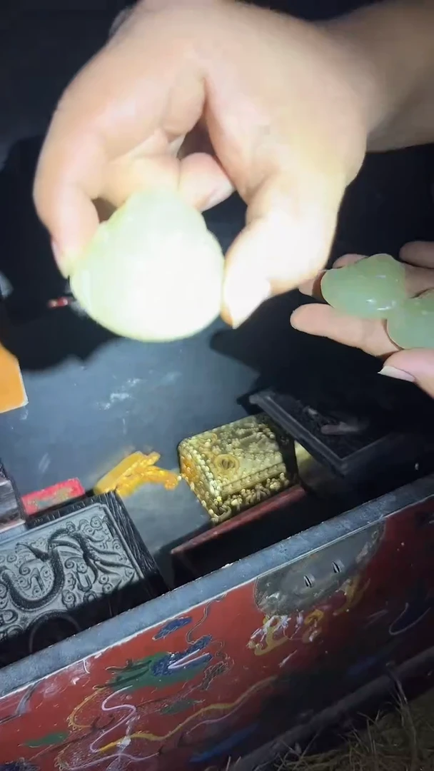 和田玉未镶嵌挂件和田玉洗乐fo.1个