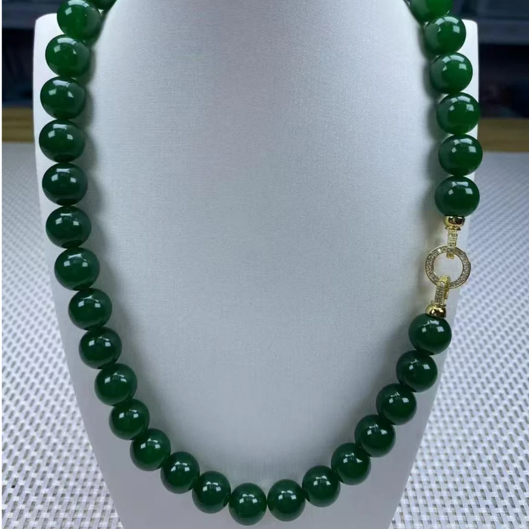 F320冰绿14mm项链经典精品时尚气质百搭情侣款多样性发其一