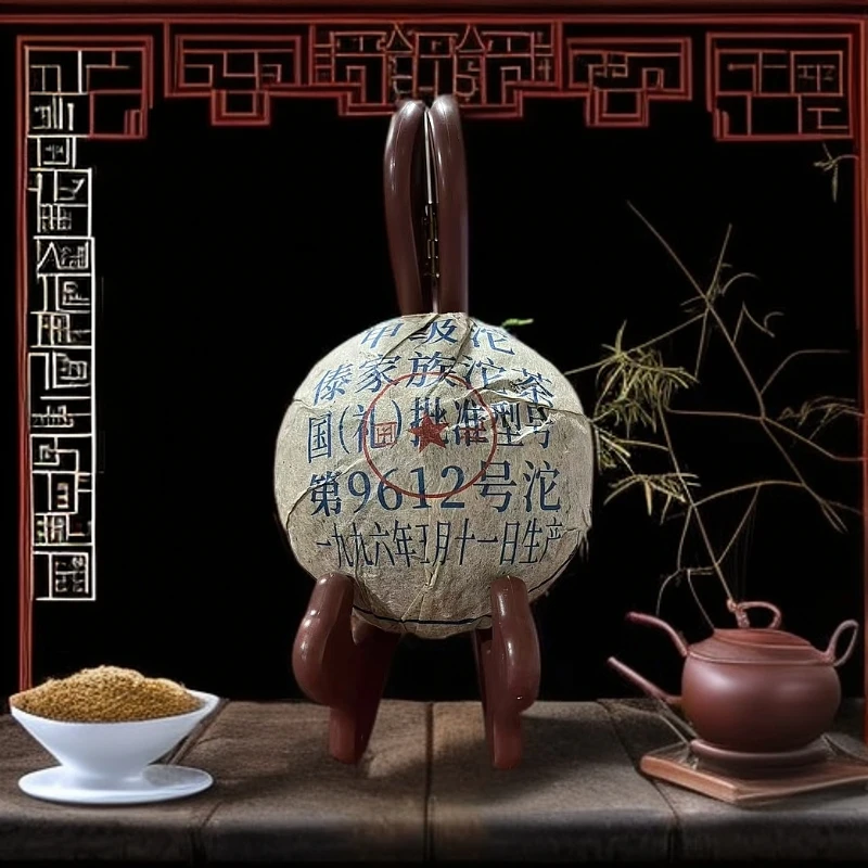 【优优甄选】1996傣家沱 普洱茶 熟茶 100g