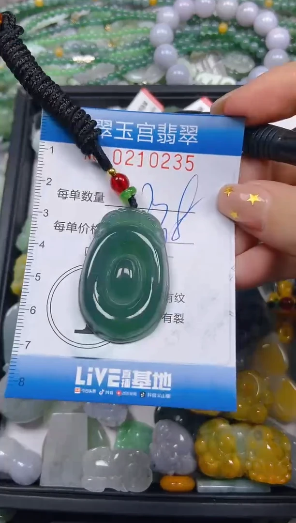 颈饰未镶嵌翡翠闪购C0210235