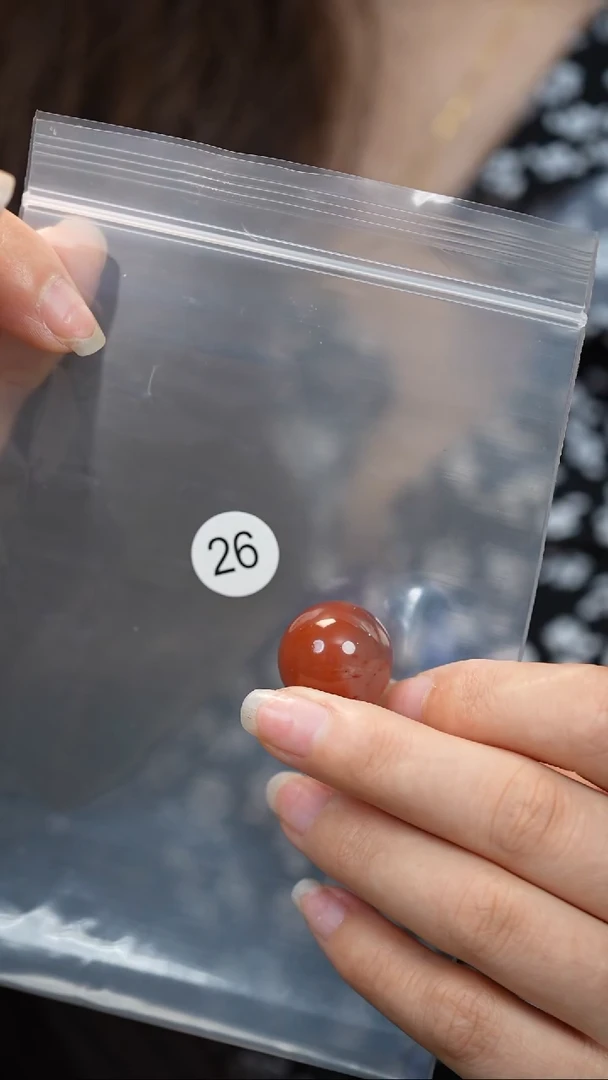 南红玛瑙未镶嵌颈饰原矿无优化无裂单珠20+