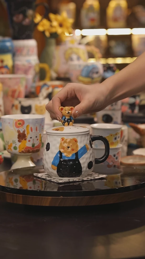 景德镇釉下彩绘设计师款式陶瓷
