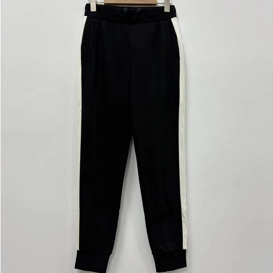 情侣款经典针织运动长裤2321