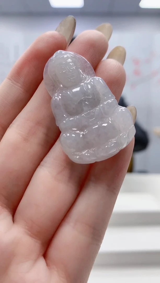 颈饰未镶嵌翡翠4852jw-jj挂件1