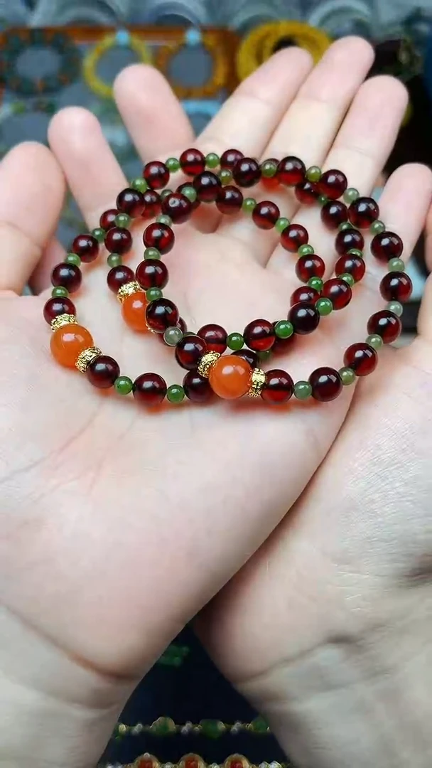 手串琥珀未镶嵌多样性拍一发一 06