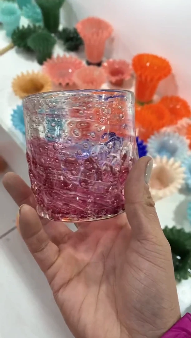 【闪购商品】琉璃慕忆家花瓶瑕预售