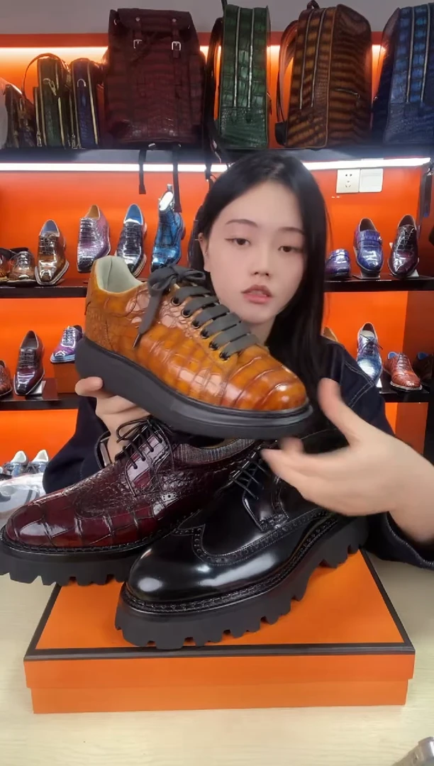 鳄鱼皮鳄鱼皮MK休闲42