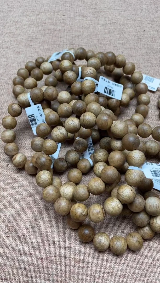 沉香手串菩萨棋1.2+圆珠单圈多样性发其一