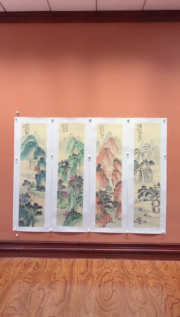 国画师立照老师国画作品