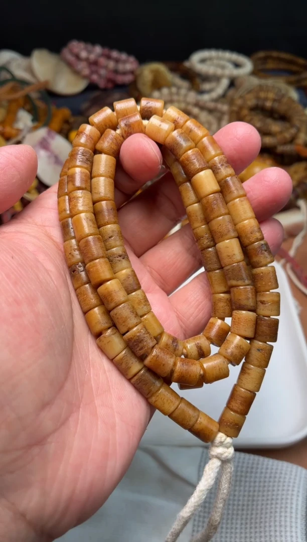 牛骨其他星*八杂件556-高桩嘎嘎长串