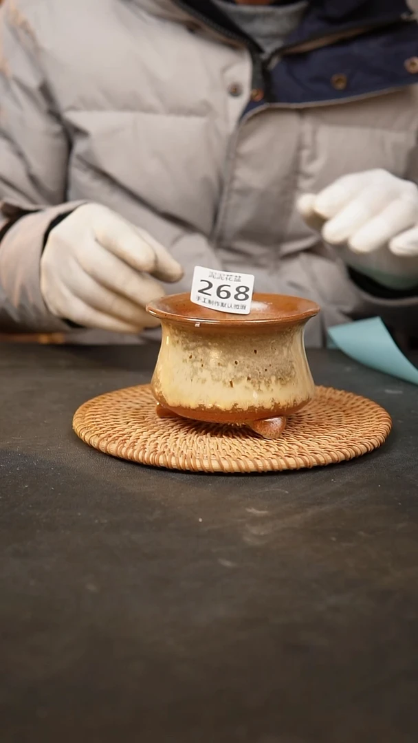 【闪购商品】瓷片景德镇陶瓷花盆