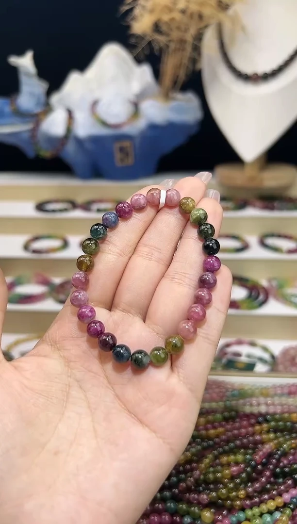 【闪购商品】碧玺/未镶嵌7mm+碧玺单圈多样性发货