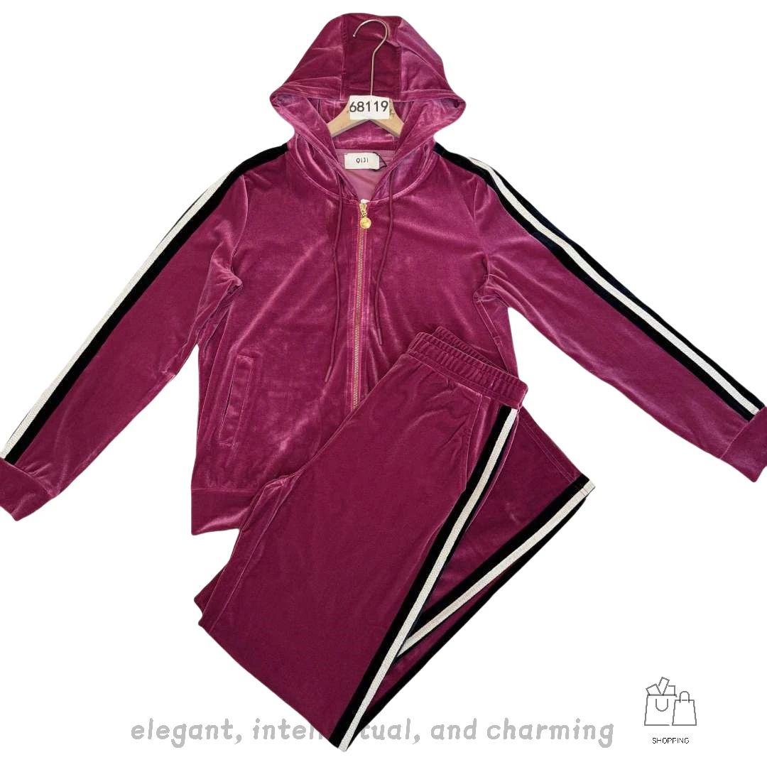 68119#春季品牌运动套装女显瘦