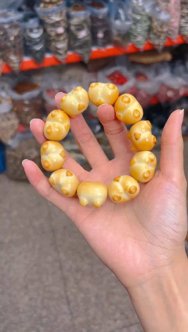 吊坠菩提根/象牙果柯基屁屁单圈大卡