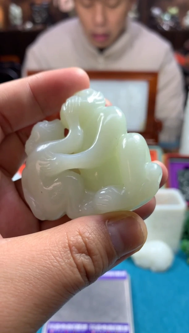 颈饰未镶嵌和田玉拍一发一