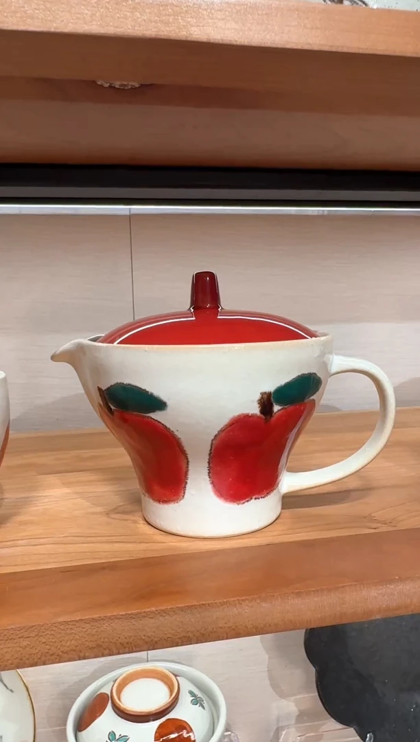 陶?***?日本作家器日本作家器苹果茶壶
