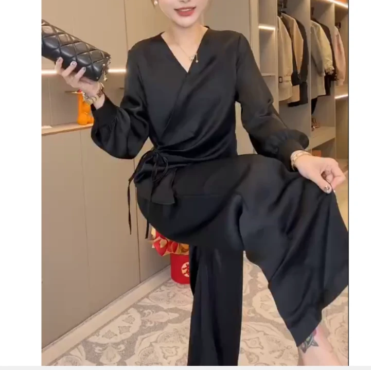 2025夏季新款同款洋气减龄韩版爆款薄款套装女cx-初